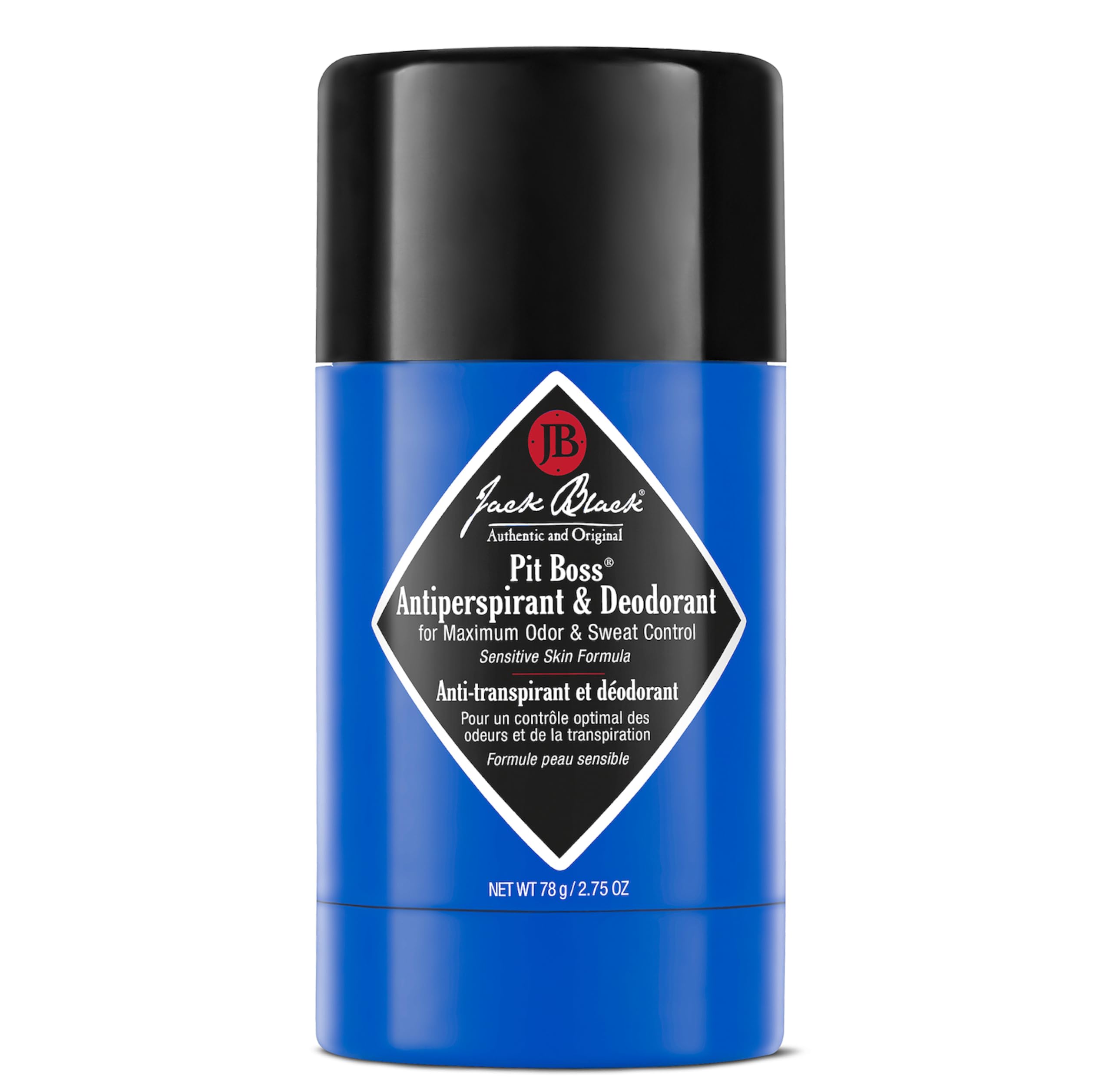 Jack Black Pit Boss stick application delivers smooth glide and protection.
