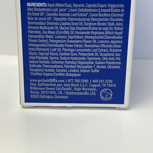Jack Black Protein Booster Serum pump application shows easy two-pump coverage.