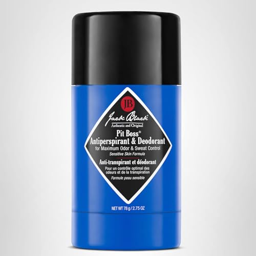 Jack Black Pit Boss supports sensitive skin for daily wear.