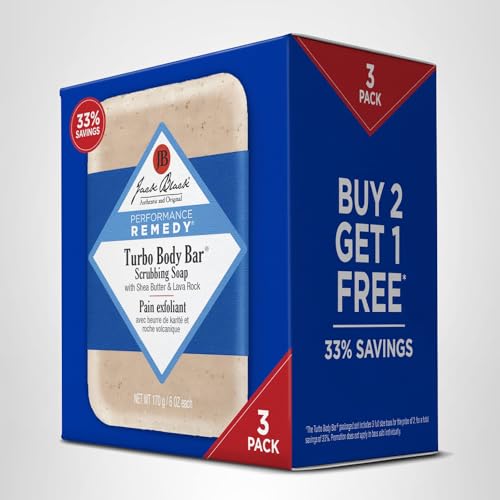 Pack of three 6 oz bars for convenient, long-lasting cleansing.