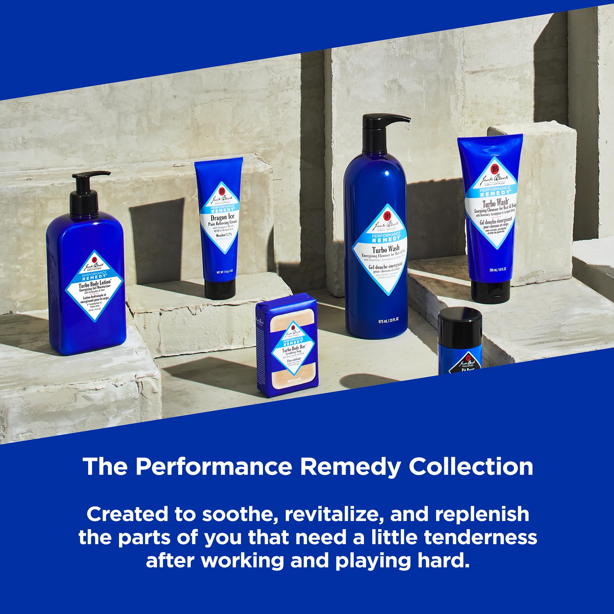 After-exercise refresh with revitalizing Turbo Wash cleanse.