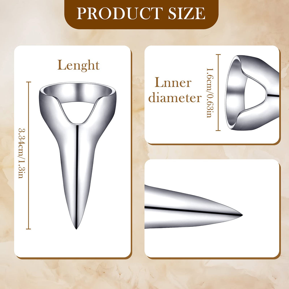 Jadive stitch braid tool on finger for easy sectioning.