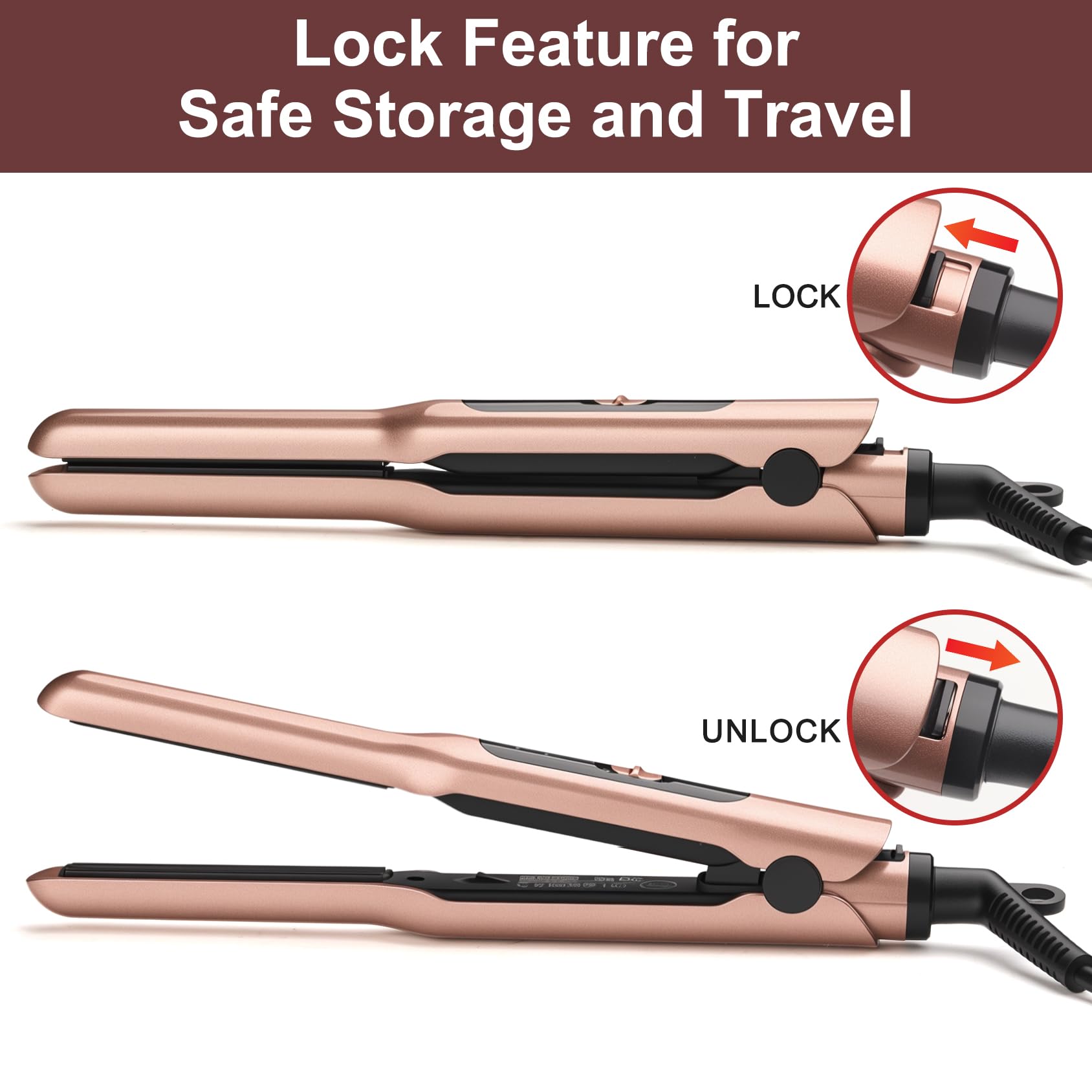 JAETON compact and lightweight, ideal for travel in luggage