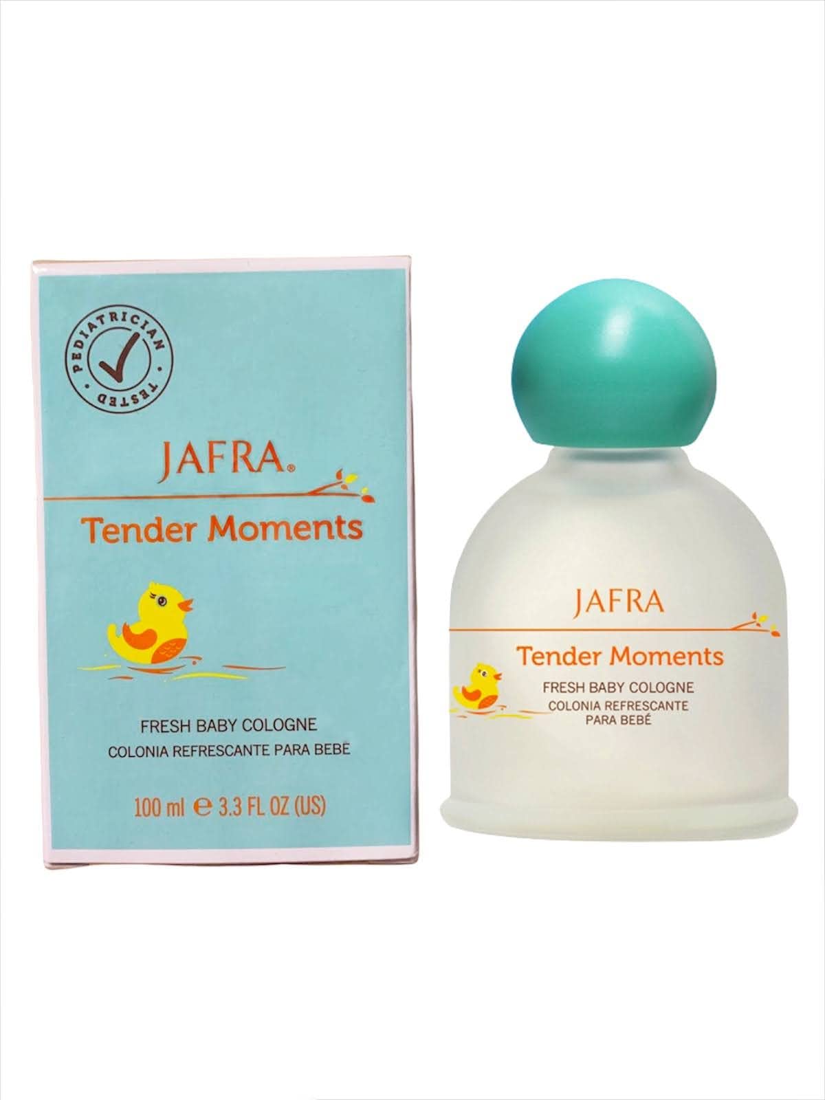 JAFRA Tender Moments Fresh Baby Cologne spray delivers a light, lasting aroma.