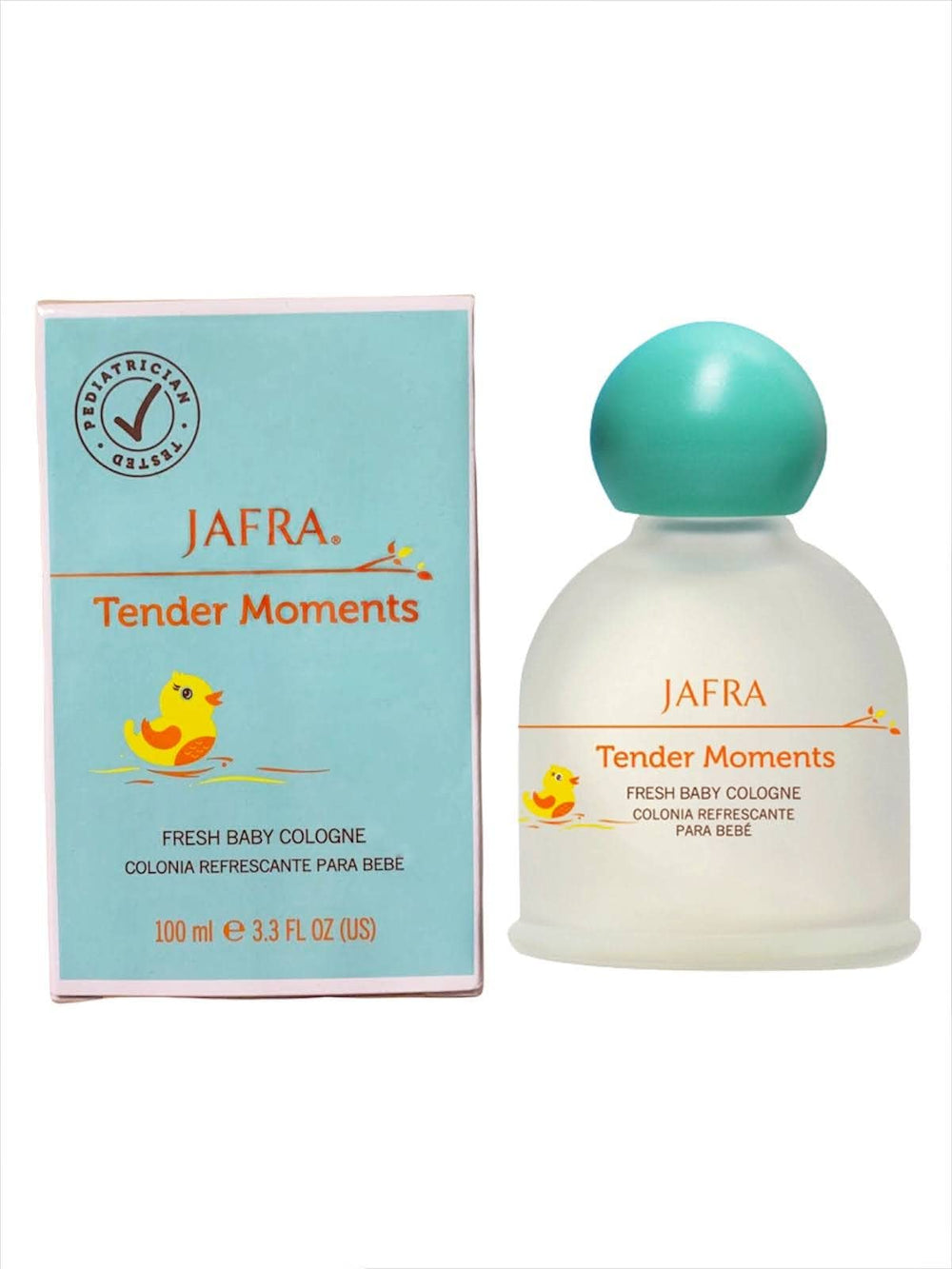 JAFRA Tender Moments Fresh Baby Cologne spray delivers a light, lasting aroma.