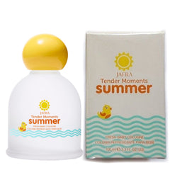 JAFRA Tender Moments Summer Fresh packaging closeup highlights clean, travel-friendly design.