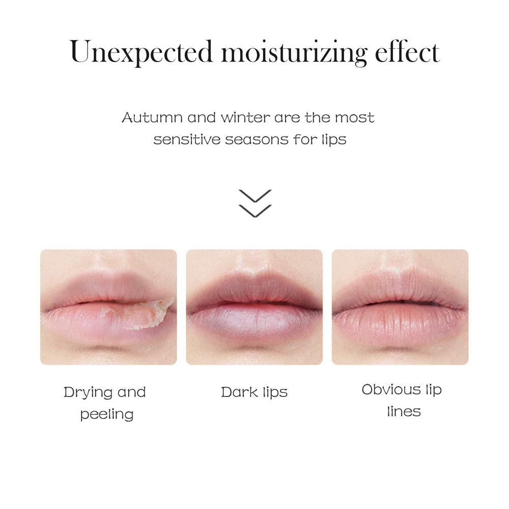 Jakuva after-use lips appear smoother and hydrated.