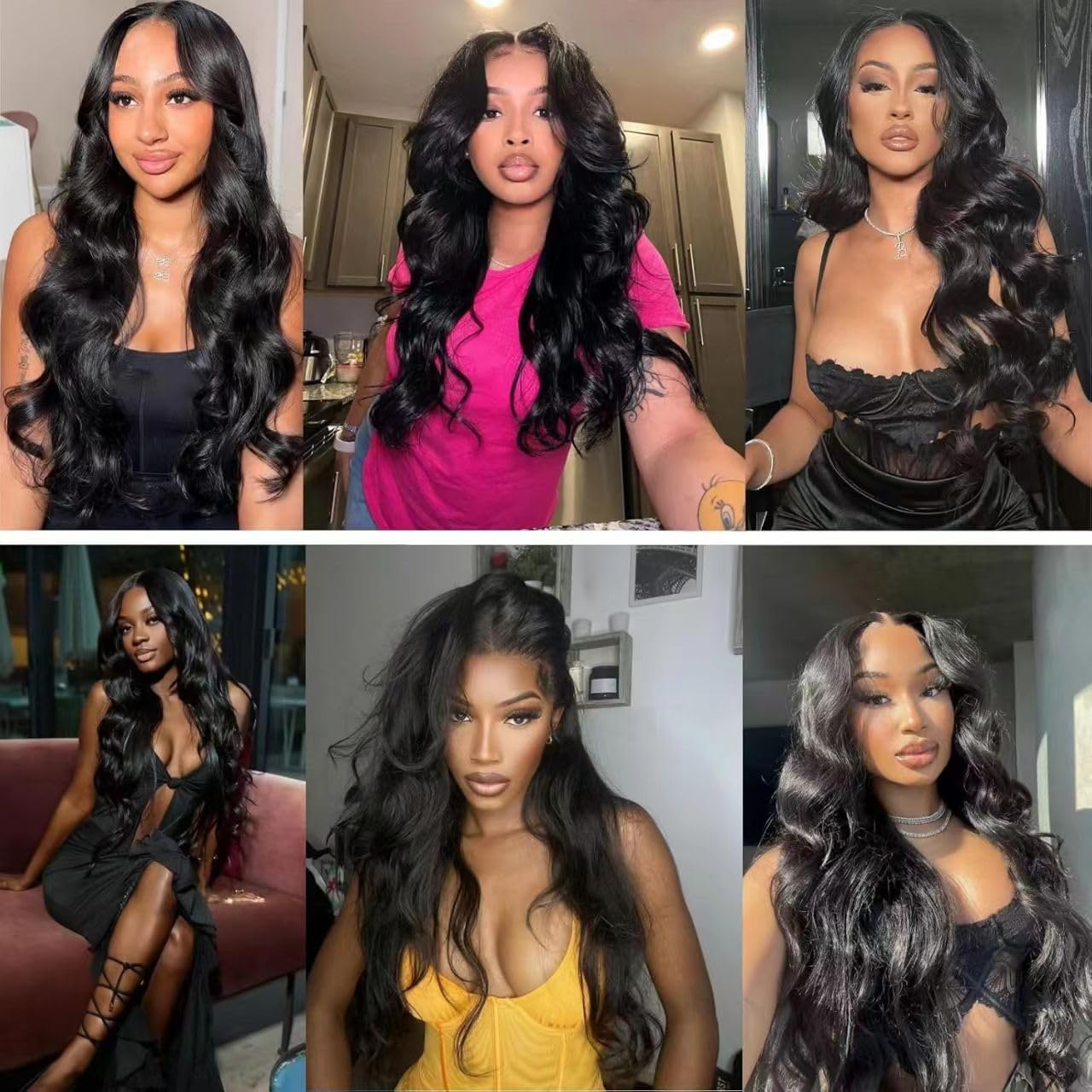 Jaliyah dense, healthy ends promote a fuller, premium appearance.