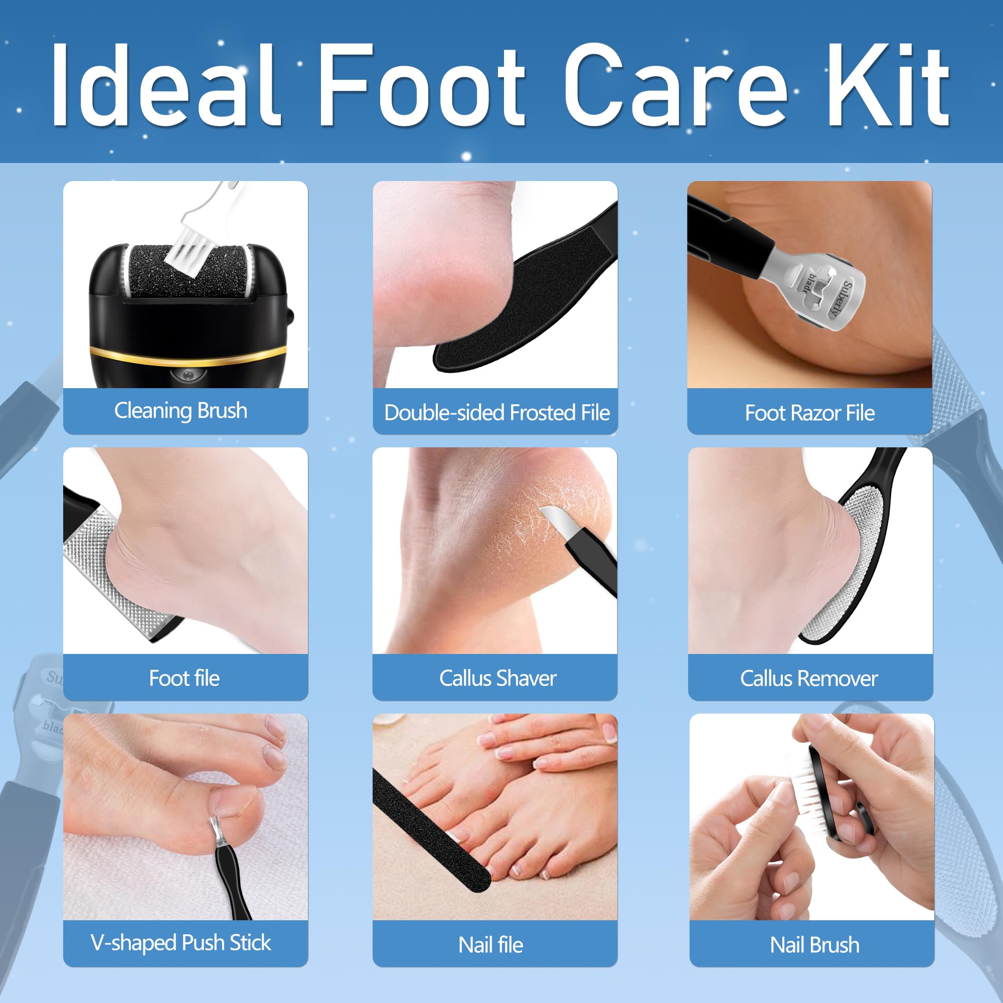 Jamestry ergonomic grip designed for comfortable, precise at-home pedicures.