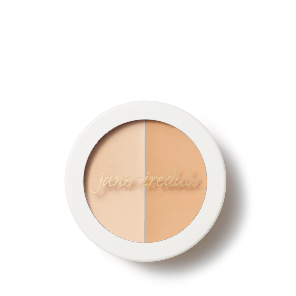 Jane Iredale CircleDelete Concealer No.1 swatch, redness-neutralizing shade for under-eye calm.