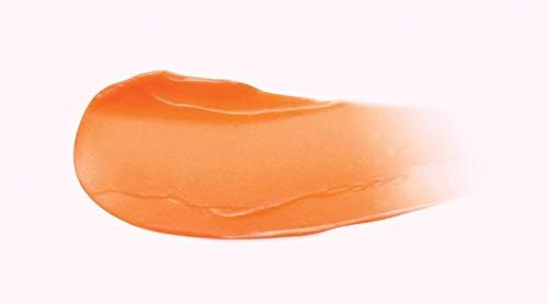Swatches on arm demonstrate buildable, natural color for varied skin tones.