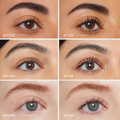 Jane Iredale Lash Fixation removes easily with warm water, no harsh rubbing