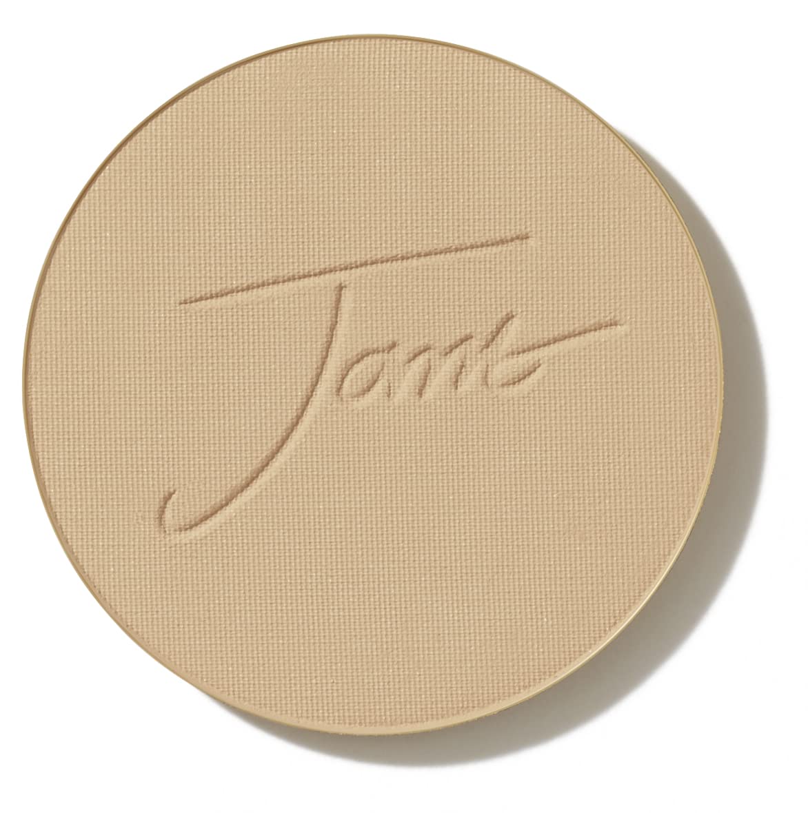Jane Iredale Purepressed Base Refill Golden Glow pack offers long-lasting, buildable coverage.