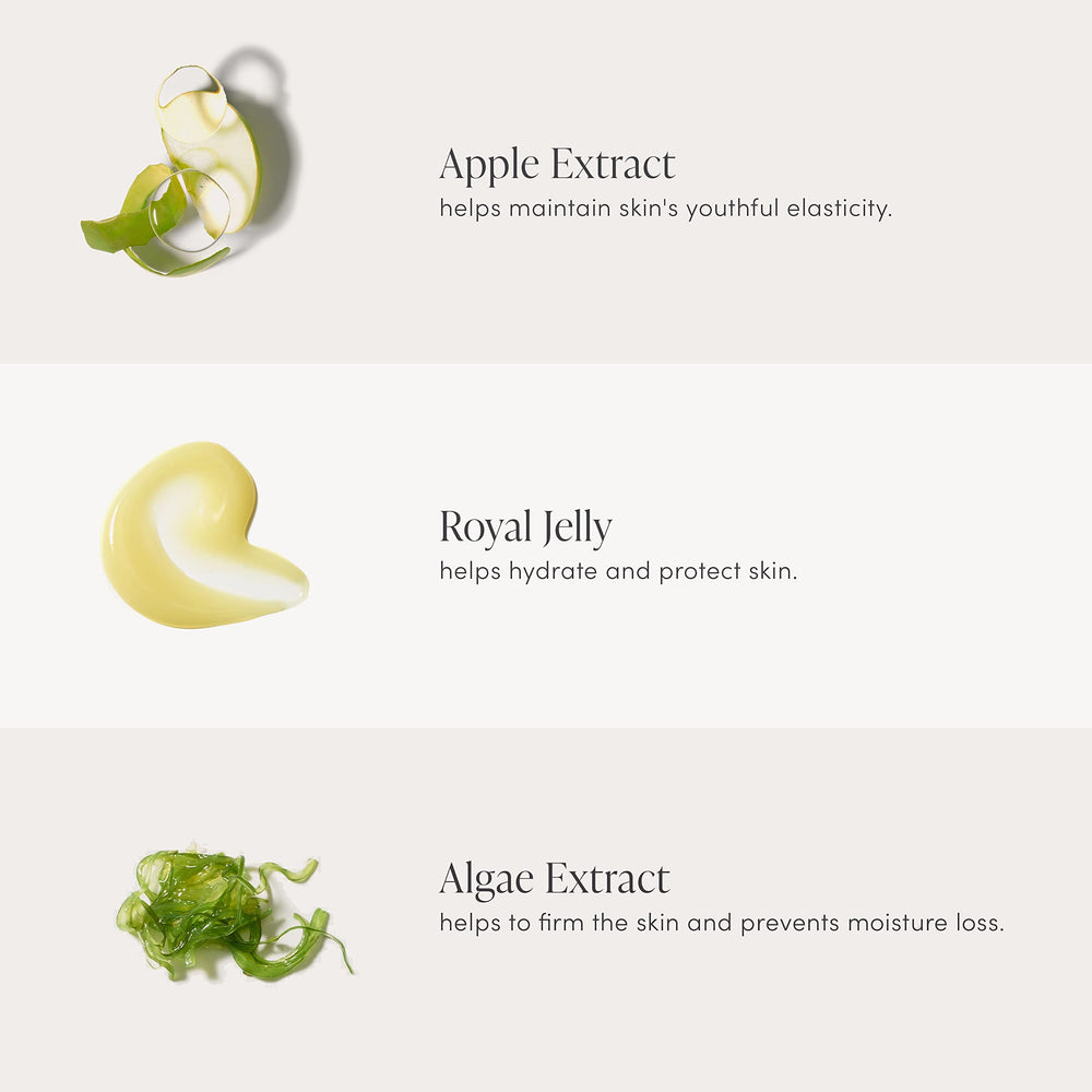 Jane Iredale Smooth Affair primer swirl texture showing creamy, even application