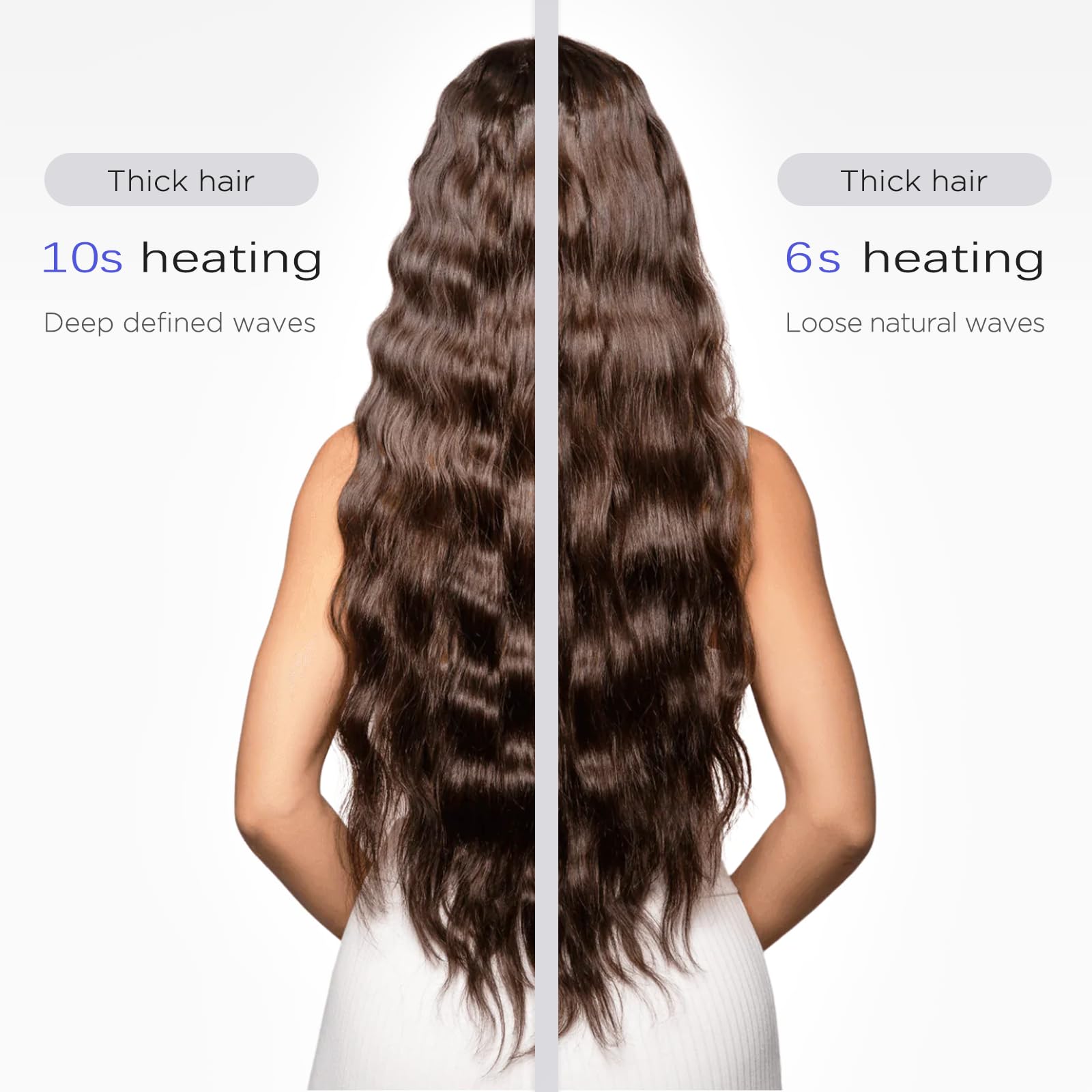 Janelove 4-in-1 hair crimper insulated tip for safety