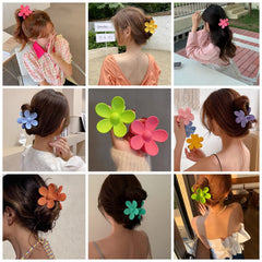 JANFUN accesorio de pelo con flor mate para uso diario