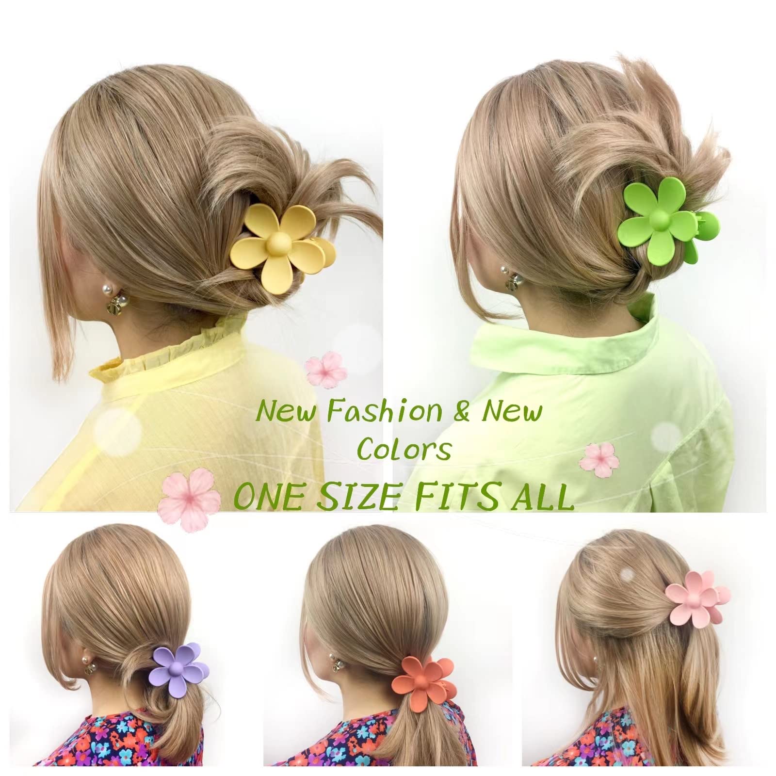 JANFUN accesorio floral mate para crear looks elegantes y prácticos