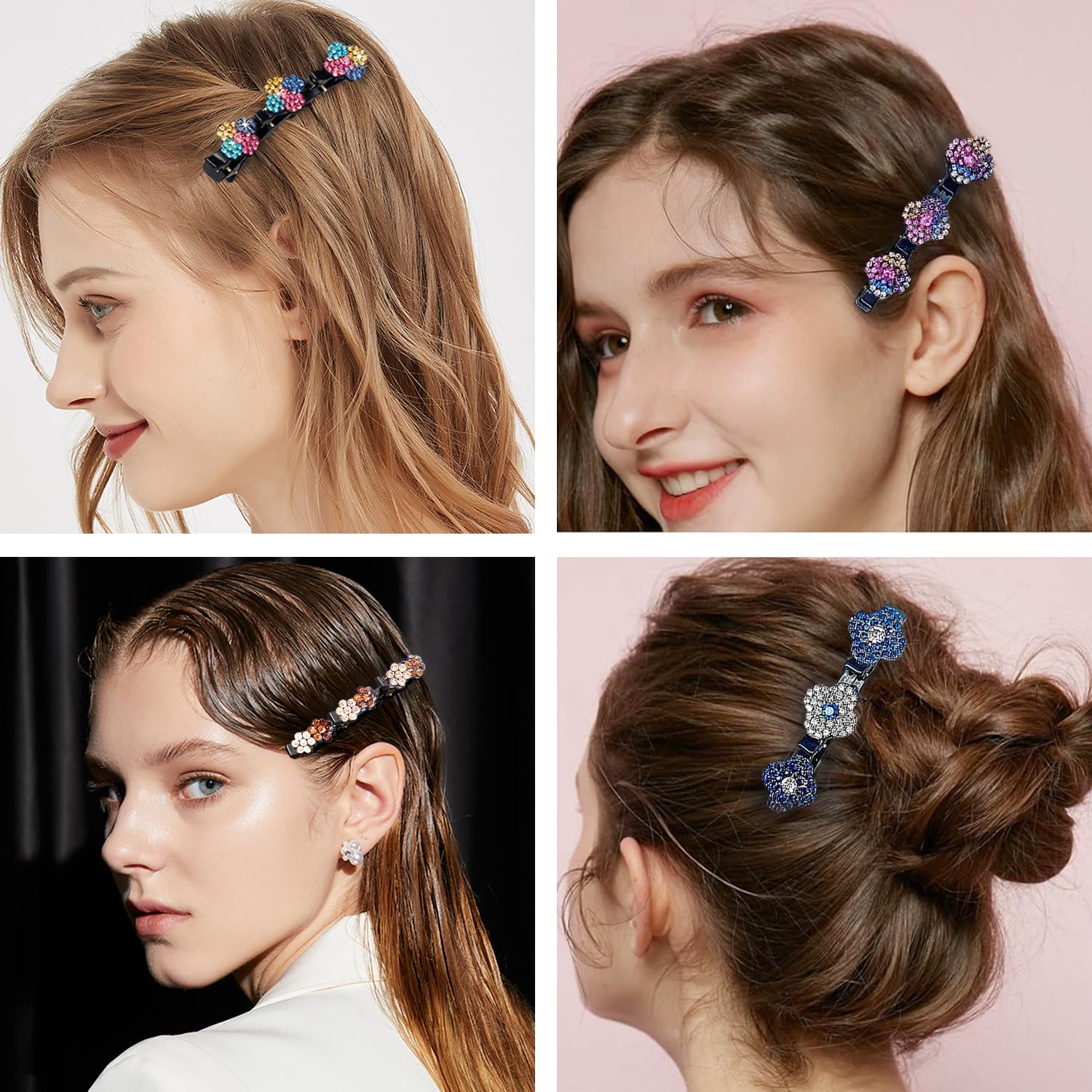 JANFUN pinzas para trenzas, perfectas para eventos