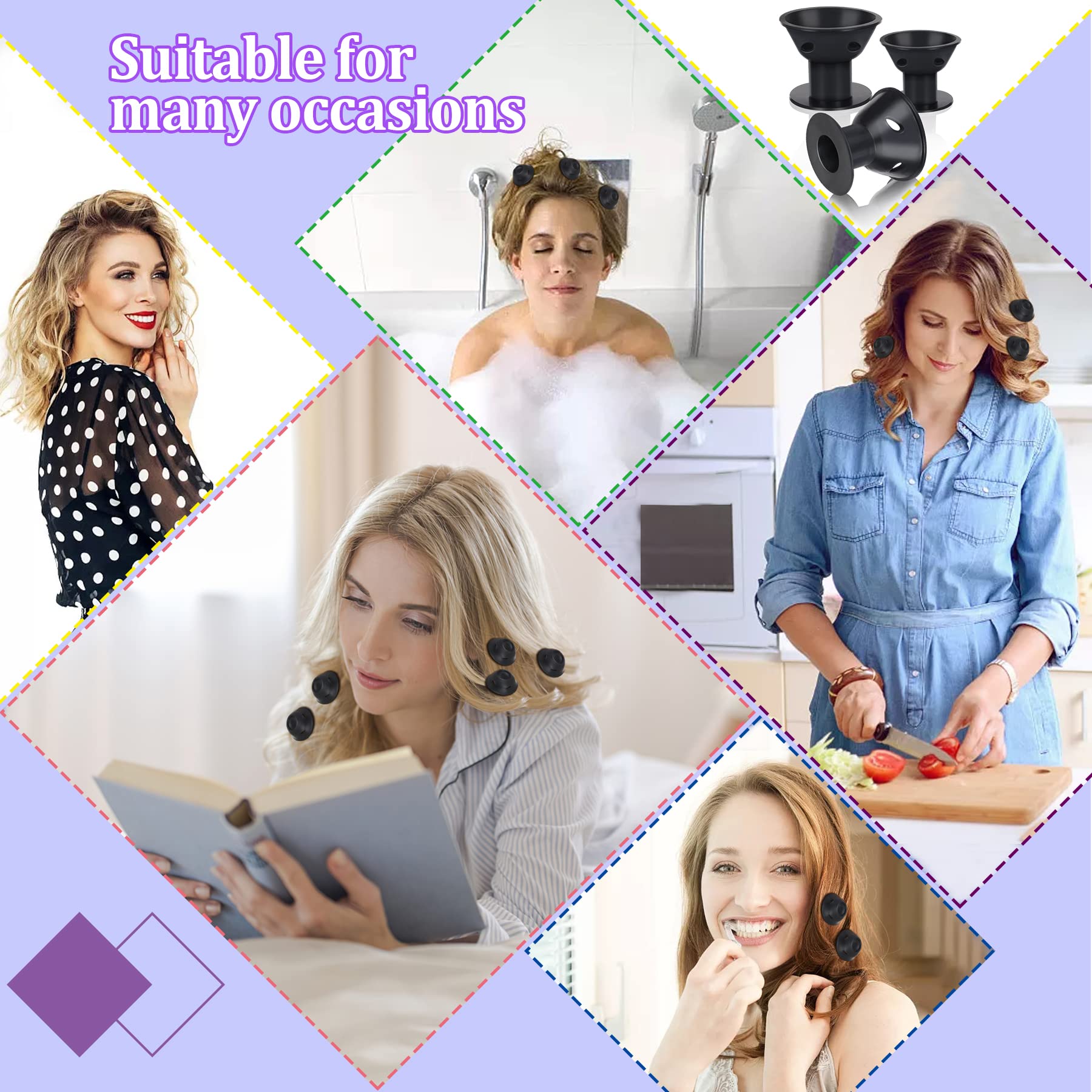 JANYUN reusable and easy-to-clean rollers ideal for travel.