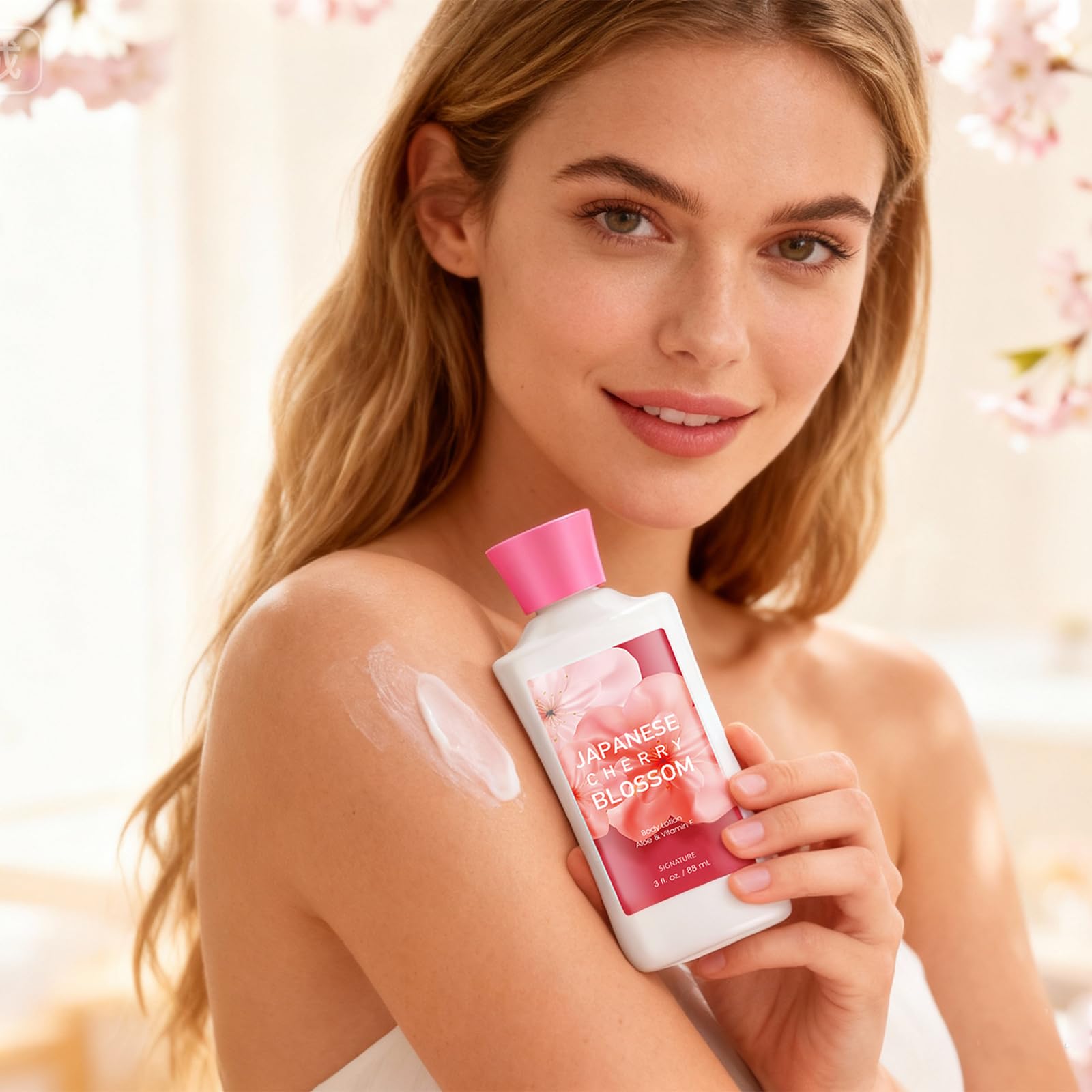 Conjunto spa japonesa flor de cerezo: bruma perfumada que refresca la piel