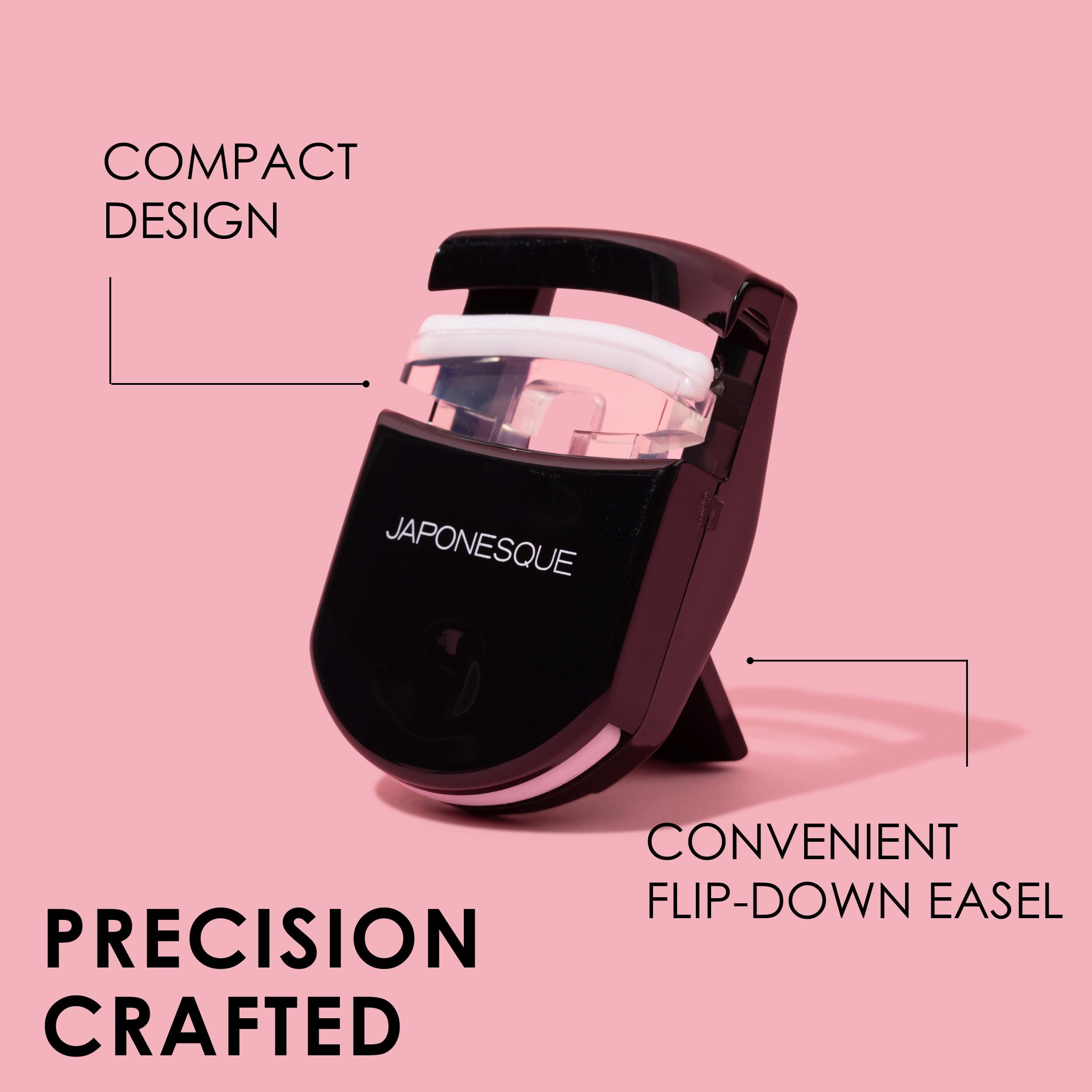 Black option complements any makeup bag.