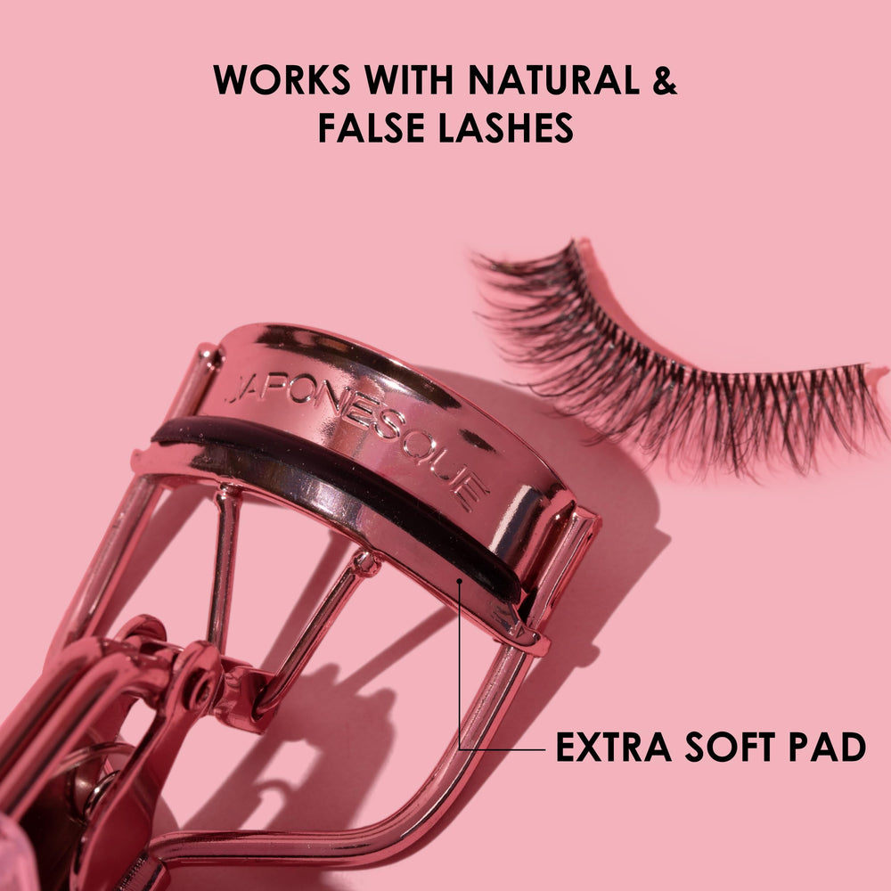 Replacement pads included for consistent curling performance