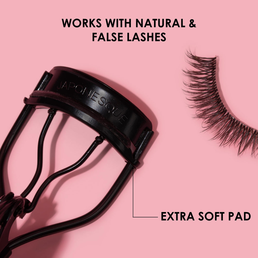 JAPONESQUE Pro Performance Lash Curler compatible with longer lashes and almond eyes