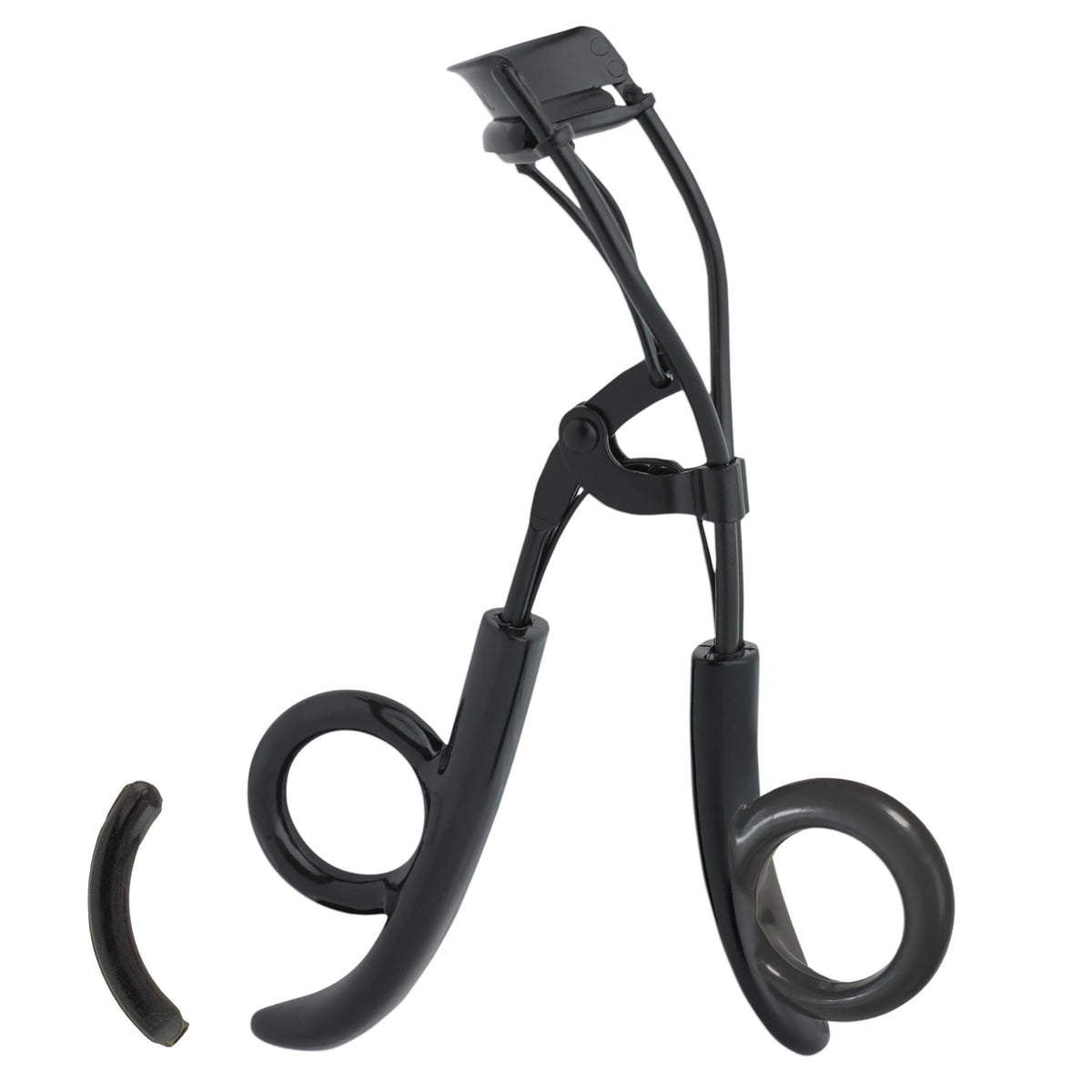 JAPONESQUE Pro Performance Lash Curler front view showing ergonomic grip for precise lift