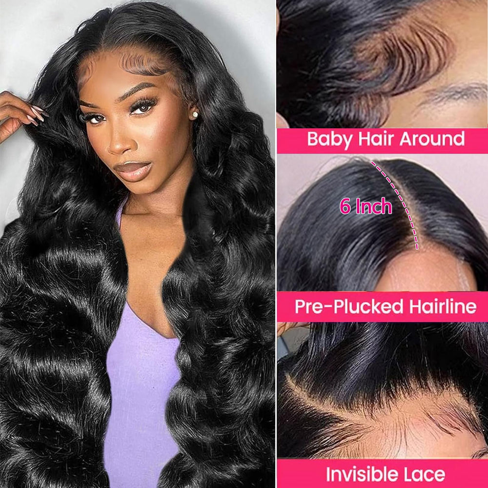 Jarama 12A body wave bundles with closure soft curl edges for smooth finish.