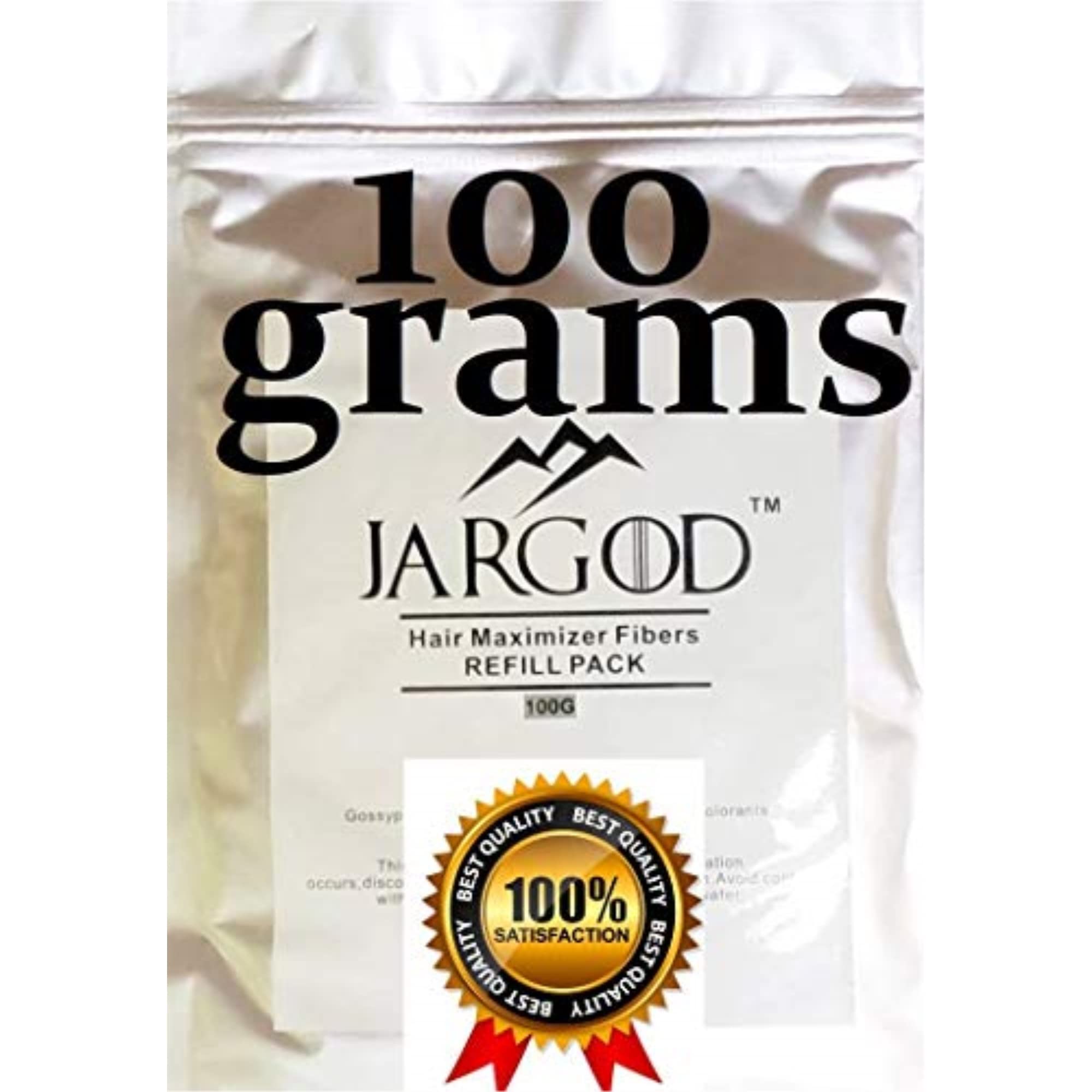 JARGOD fibras capilares; aplicación precisa para densidad visible en cabello negro