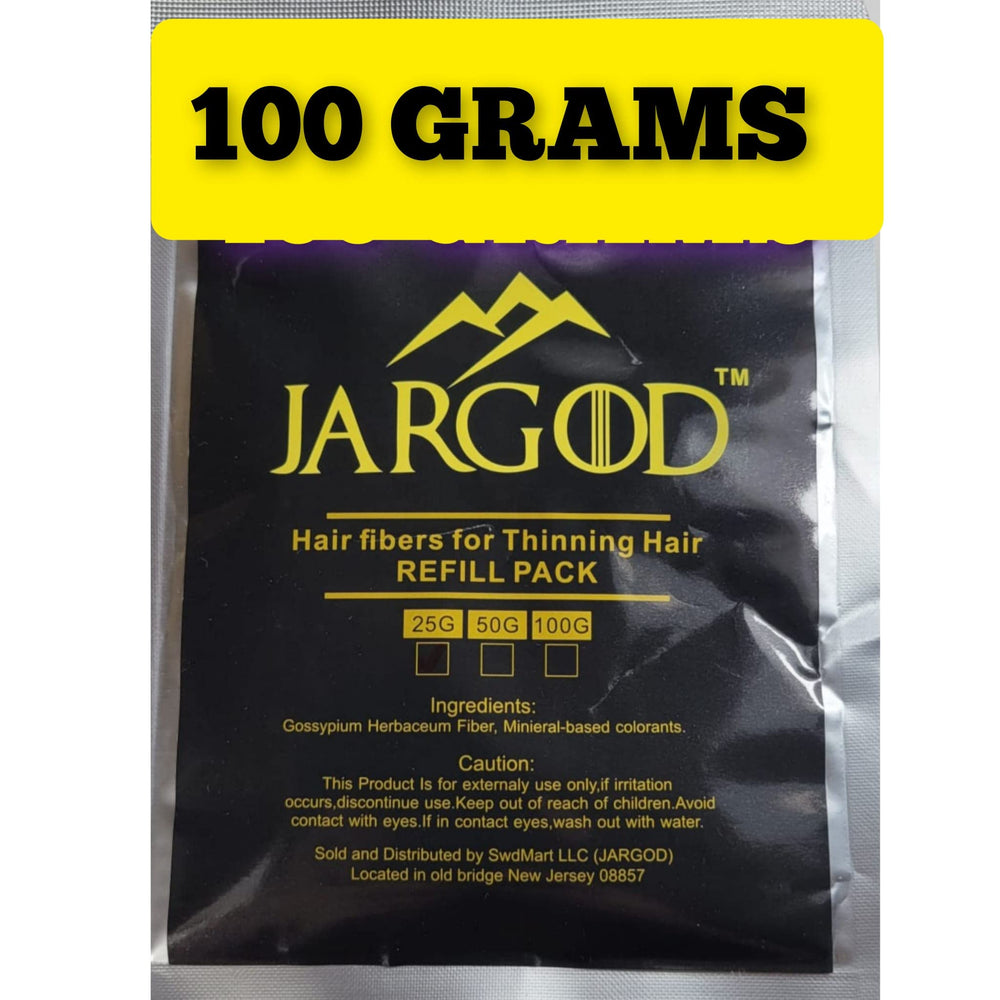 JARGOD Fibras capilares recambio botella para densidad instantánea y natural