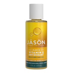 JASON Aceite hidratante Vitamina E 45000 UI en botella para piel seca