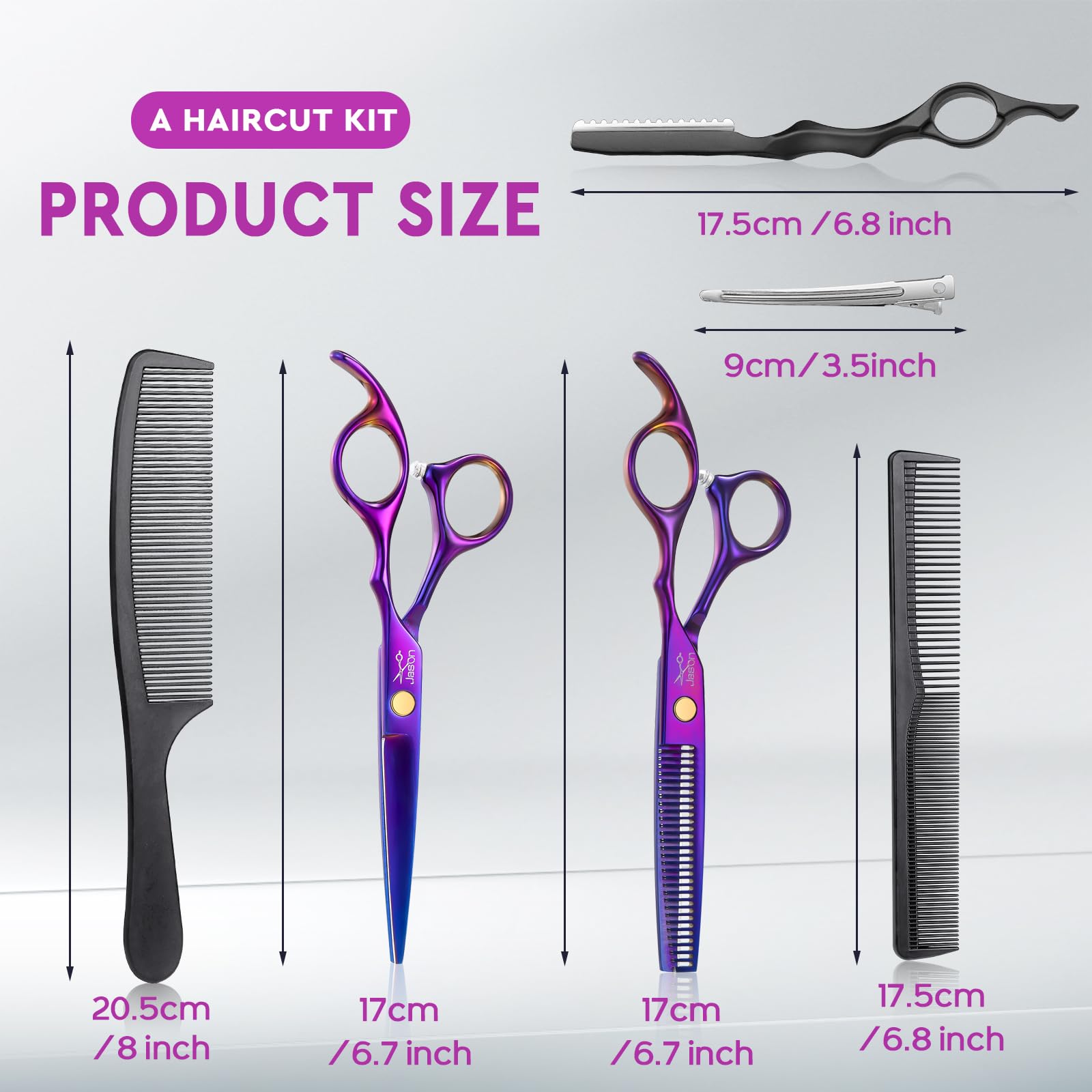 JASON offset ergonomic grip reduces hand fatigue
