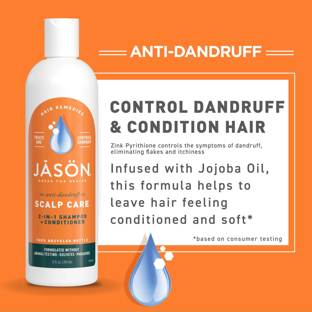 Jason con jojoba: ingredientes para suavidad y brillo natural.