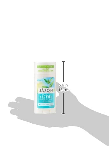 Jason deodorant ingredients zinc ricinoleate, corn starch, baking soda for odor control.