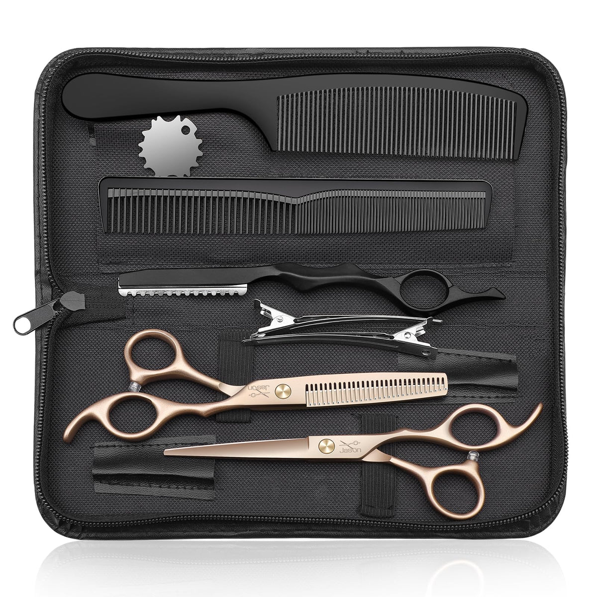 JASON 6.7-inch straight scissors for precise salon cuts