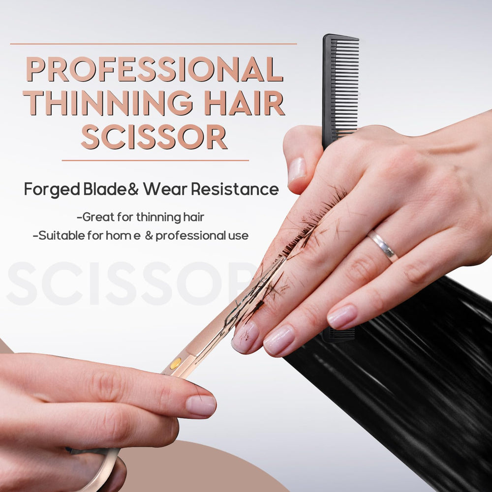 JASON 30-teeth thinning shear for natural texture and blending