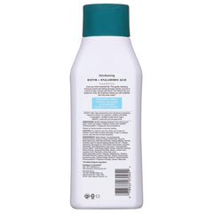 Jason Restorative Biotin Shampoo con extractos de ginseng y lavanda para reparación suave.