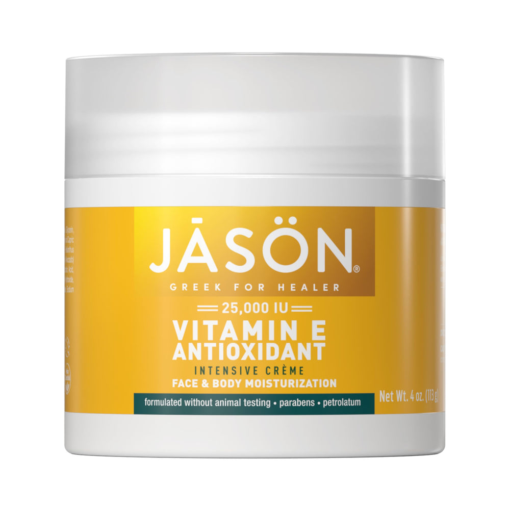 Crema intensiva JASON Vitamina E para cara y cuerpo, hidratación profunda.