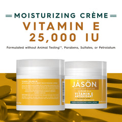 Textura cremosa de la crema JASON para piel suave.