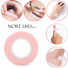 JASSINS adhesive fabric lash tape features easy-tear technology.