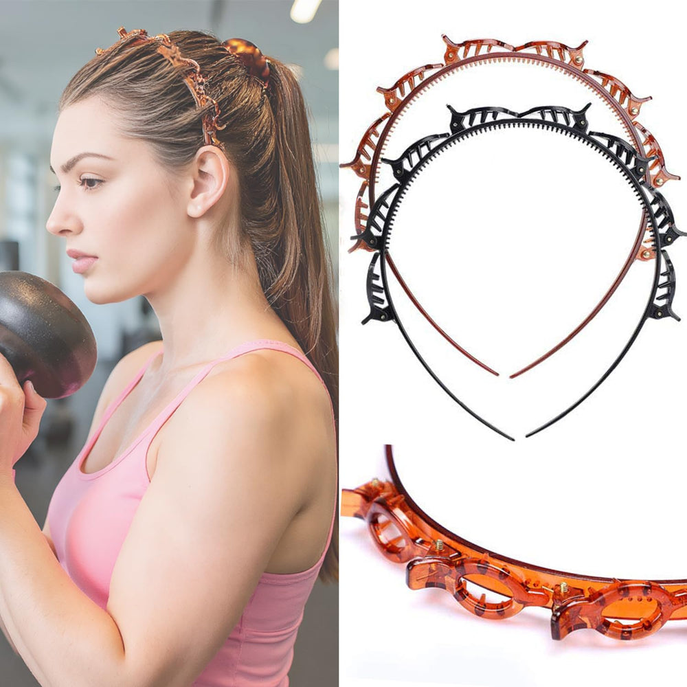 JASSINS headband demonstrates durable ABS build and flexible wear.