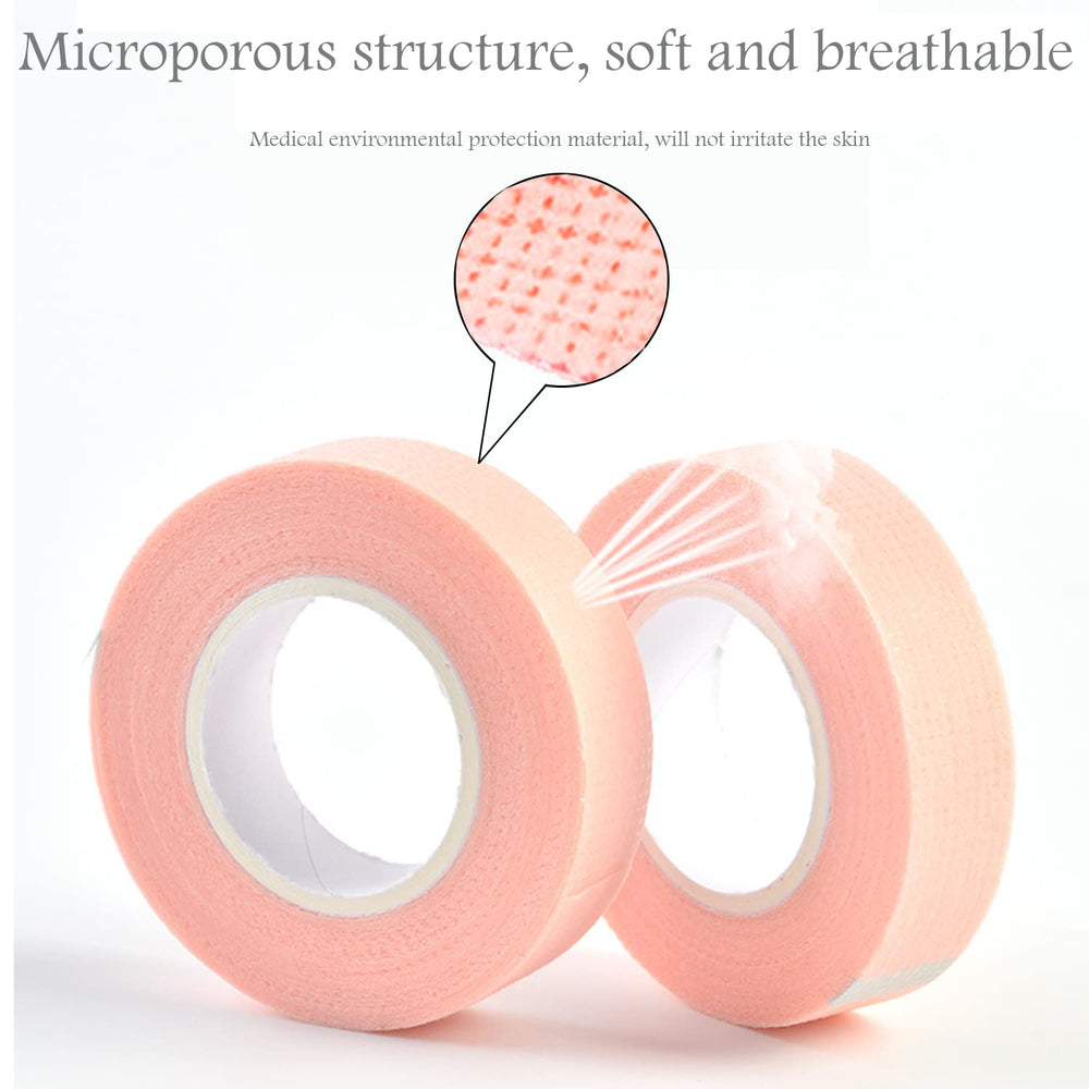JASSINS breathable lash tape closeup shows ventilation for comfort.