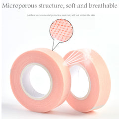 JASSINS breathable lash tape closeup shows ventilation for comfort.