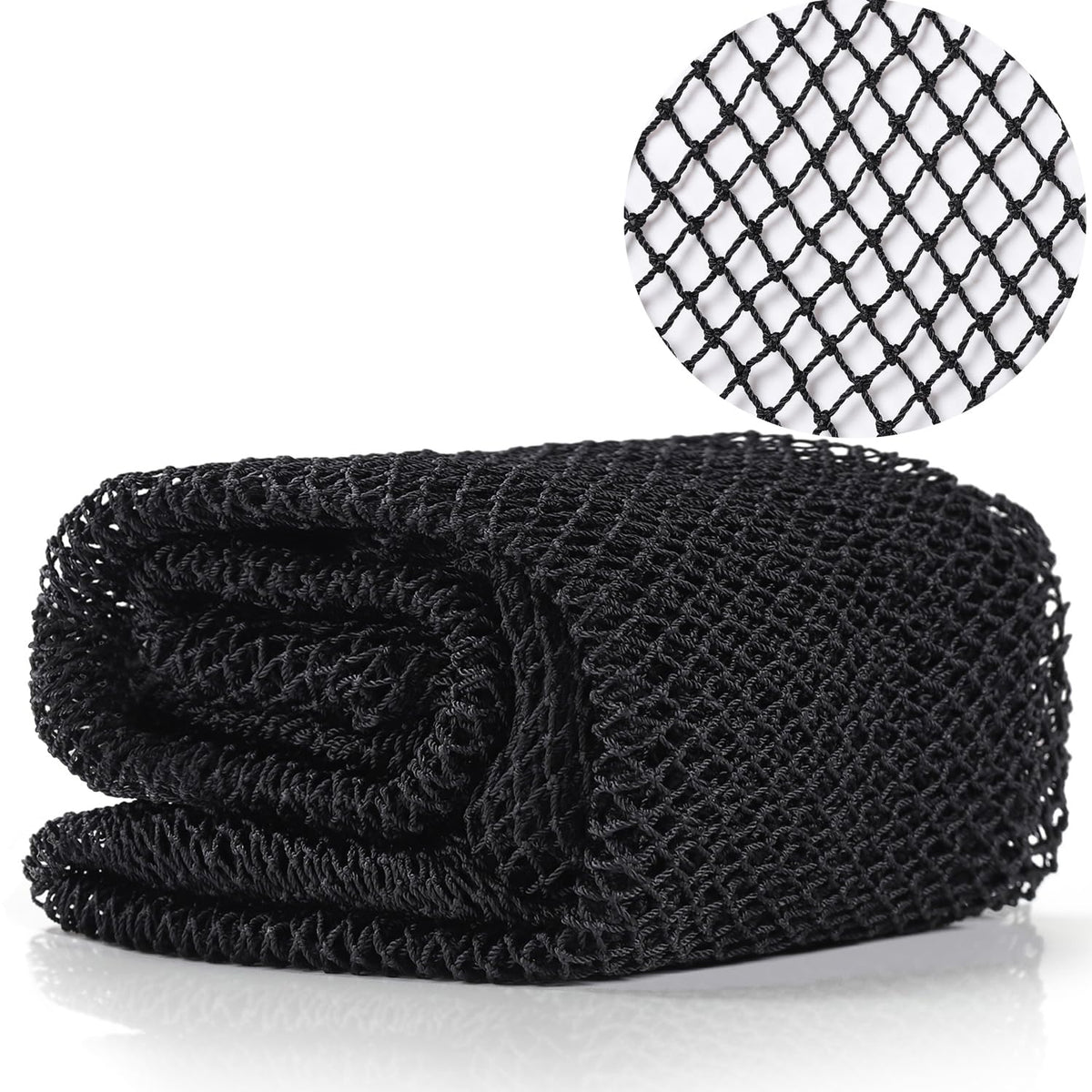 Esponja JASSINS de nylon con malla africana para exfoliación diaria.