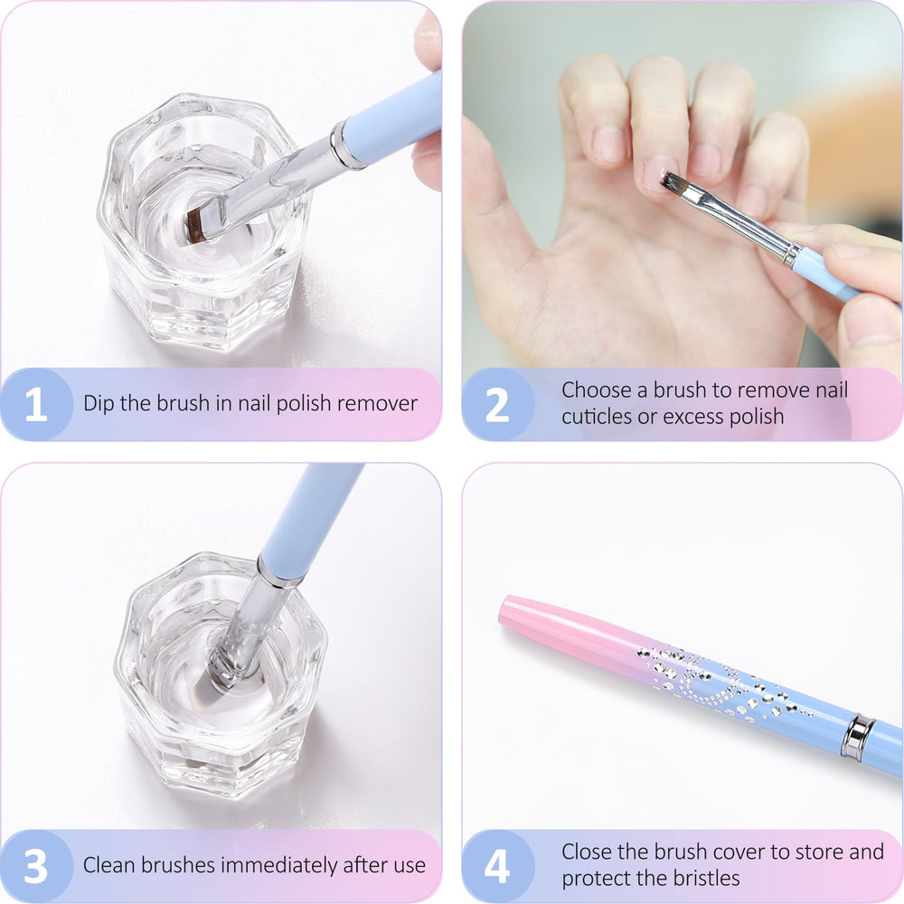 JASSINS Cap-stored brush keeps bristles protected between sessions