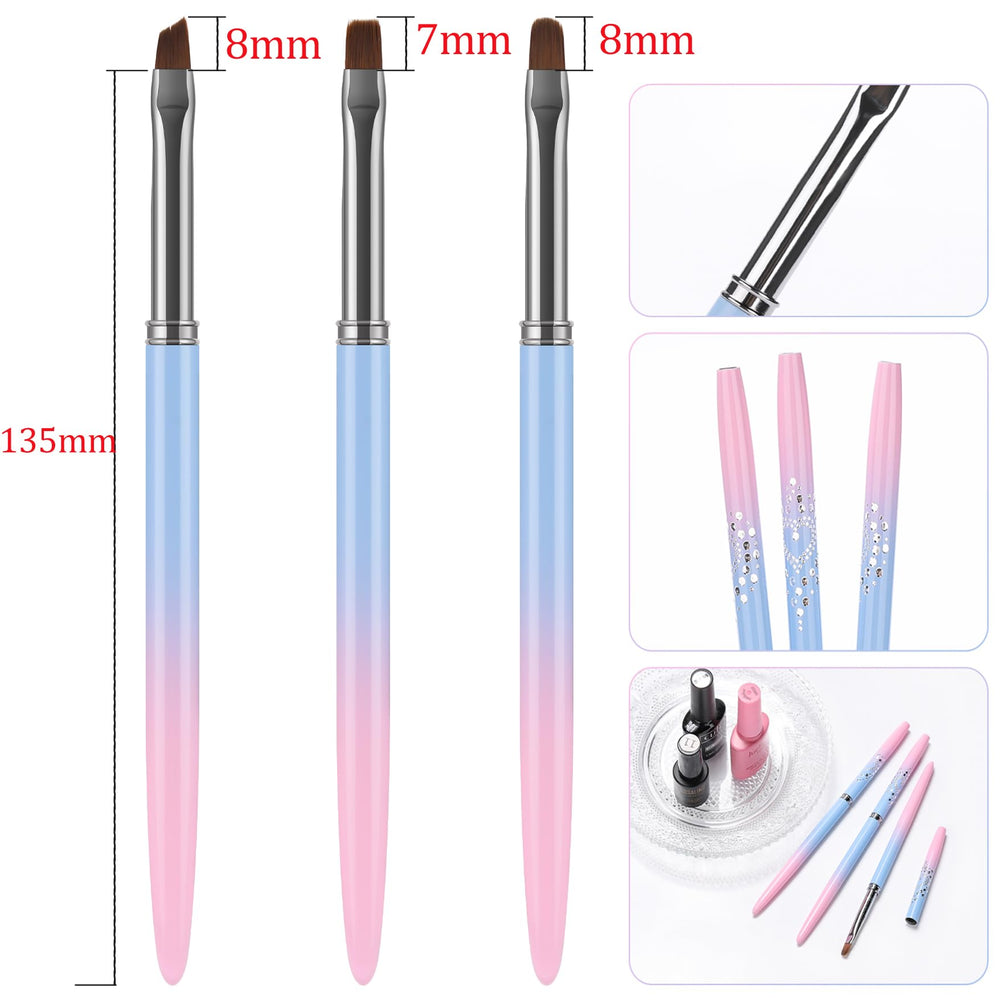 JASSINS Nail art clean up brush for salon or home DIY