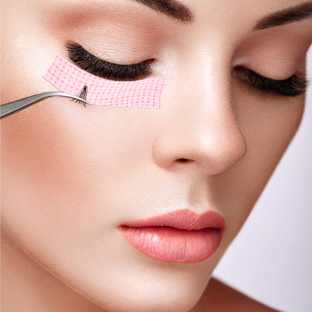 JASSINS polyolefin lash tape with ventilation holes for comfort.