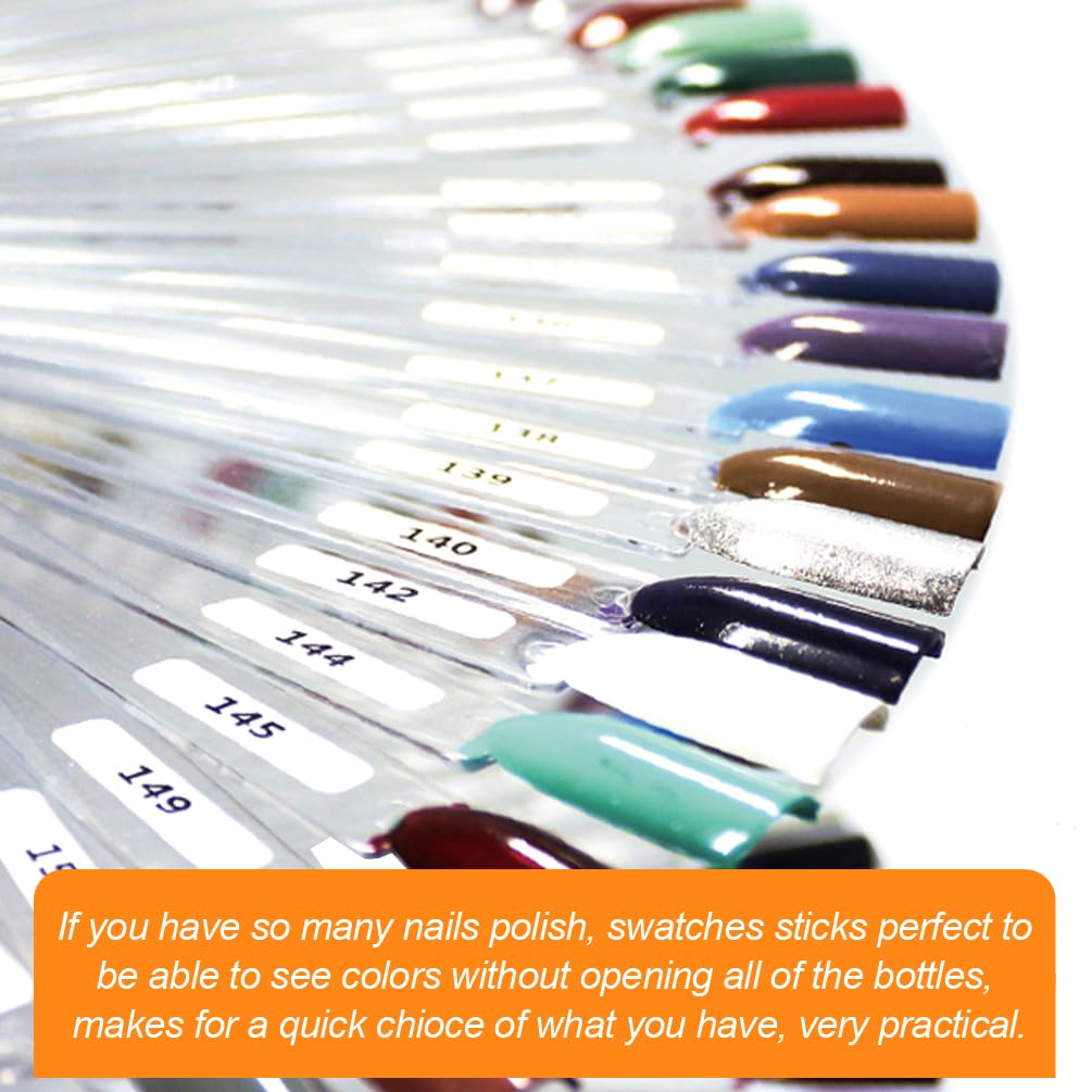 JASSINS portable nail color display for on site consultations