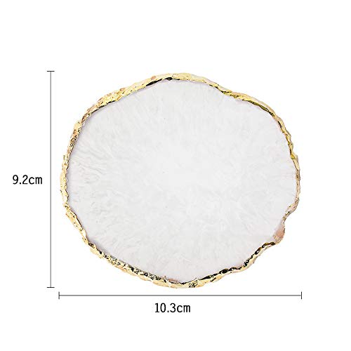JASSINS resin nail art palette with gold edge for a premium salon look.
